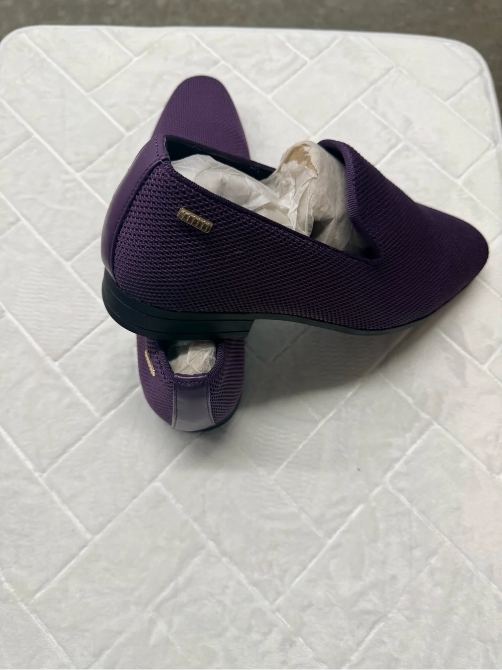 Men's Purple Slip-On Dress Loafers